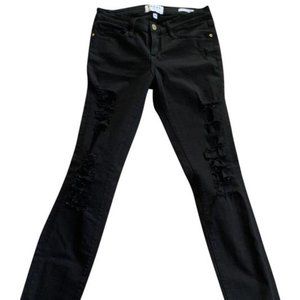 Distressed ‘le Color Rip’ Skinny Jeans